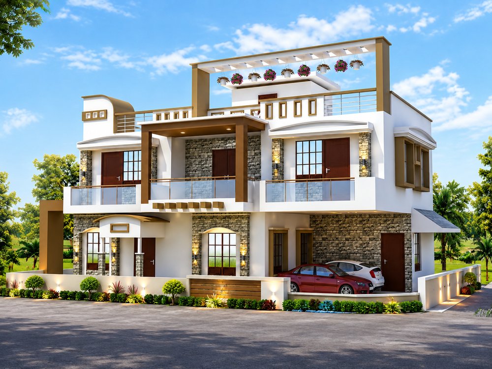 Elevation design — Golden Key