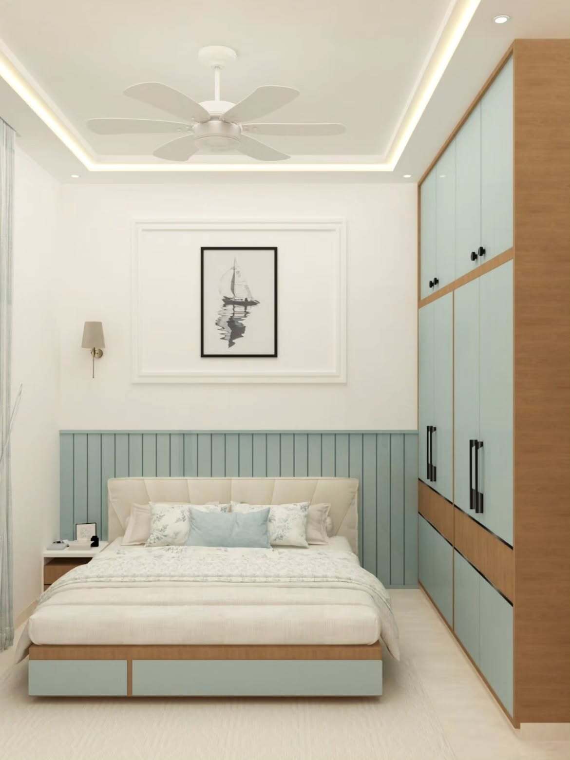 Finished interior by Golden Key Infra-Tech